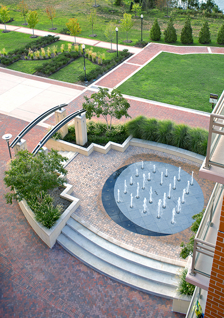 The Eclipse on Center Park, Arlington, VA.LSG Landscape Architects