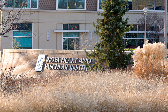 INOVA Heart and Vascular Institute, Fairfax, VA. LSG Landscape Architects
