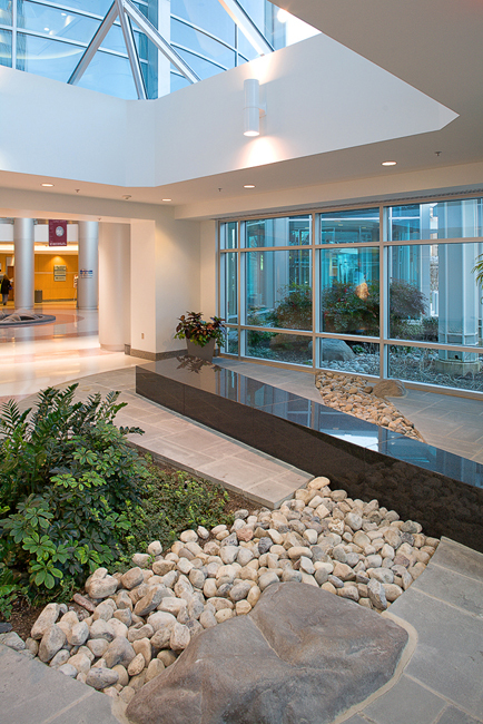INOVA Heart and Vascular Institute, Fairfax, VA. LSG Landscape Architects