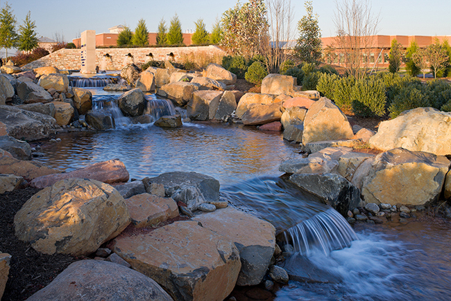 Aquiary Outdoor Interpretive Area, Ashburn, VA. LSG Landscape Architecure.