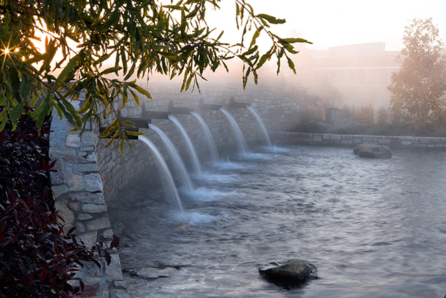 Aquiary Outdoor Interpretive Area, Ashburn, VA. LSG Landscape Architecure.