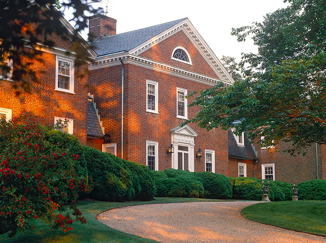 The garden at Mount Sharon.