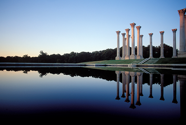 The Capitol Columns at the U.S. National Arboretum, Washington, DC